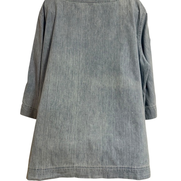 Lauren Jeans Company Ralph Lauren Nautical Tunic Top SZ 2X Coastal Maine - Picture 2 of 10